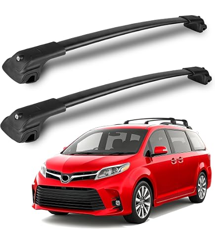Amazon.com: Genuine Toyota 2011-2020 Sienna Roof Rack Cross Bars