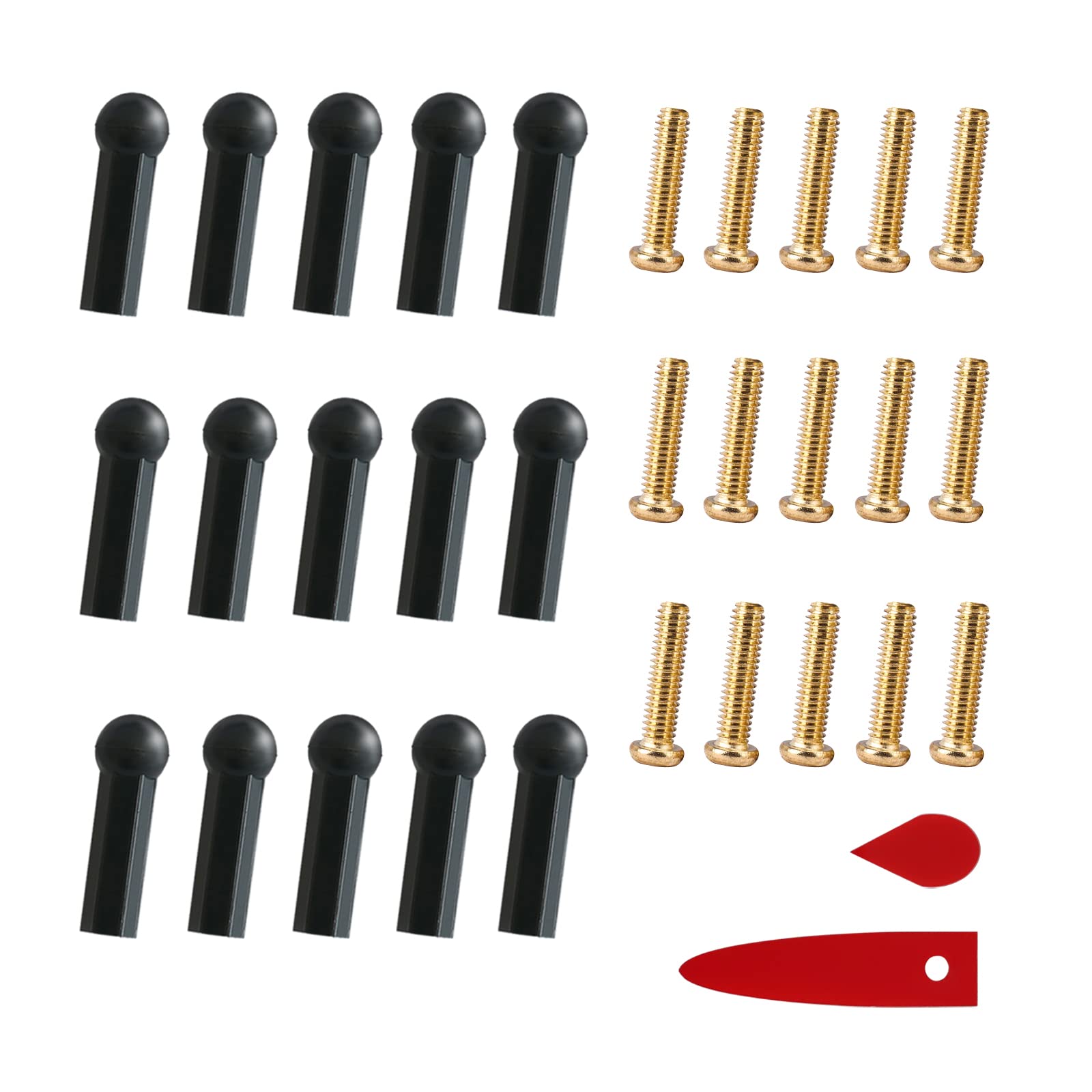 iElyiEsy Spinning Prize Wheel Pegs with Red Pointer & Nuts Carnival Wheel Pegs Replacement Kit for Trade Show Carnival Party (Conical Shape)