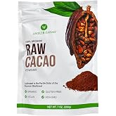 Antler Farms - 100% Pure Organic Raw Cacao Powder, 40 servings, 200g - Vegan, Gluten Free, Cultivated Naturally in Amazon Rainforest, Certified USDA Organic