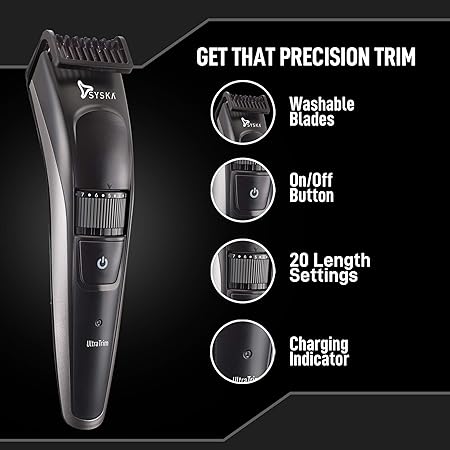 syska ht800 ultratrim cordless trimmer