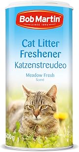 Bob Martin Cat Litter Freshener Powder Meadow Fresh Scent 500g UK