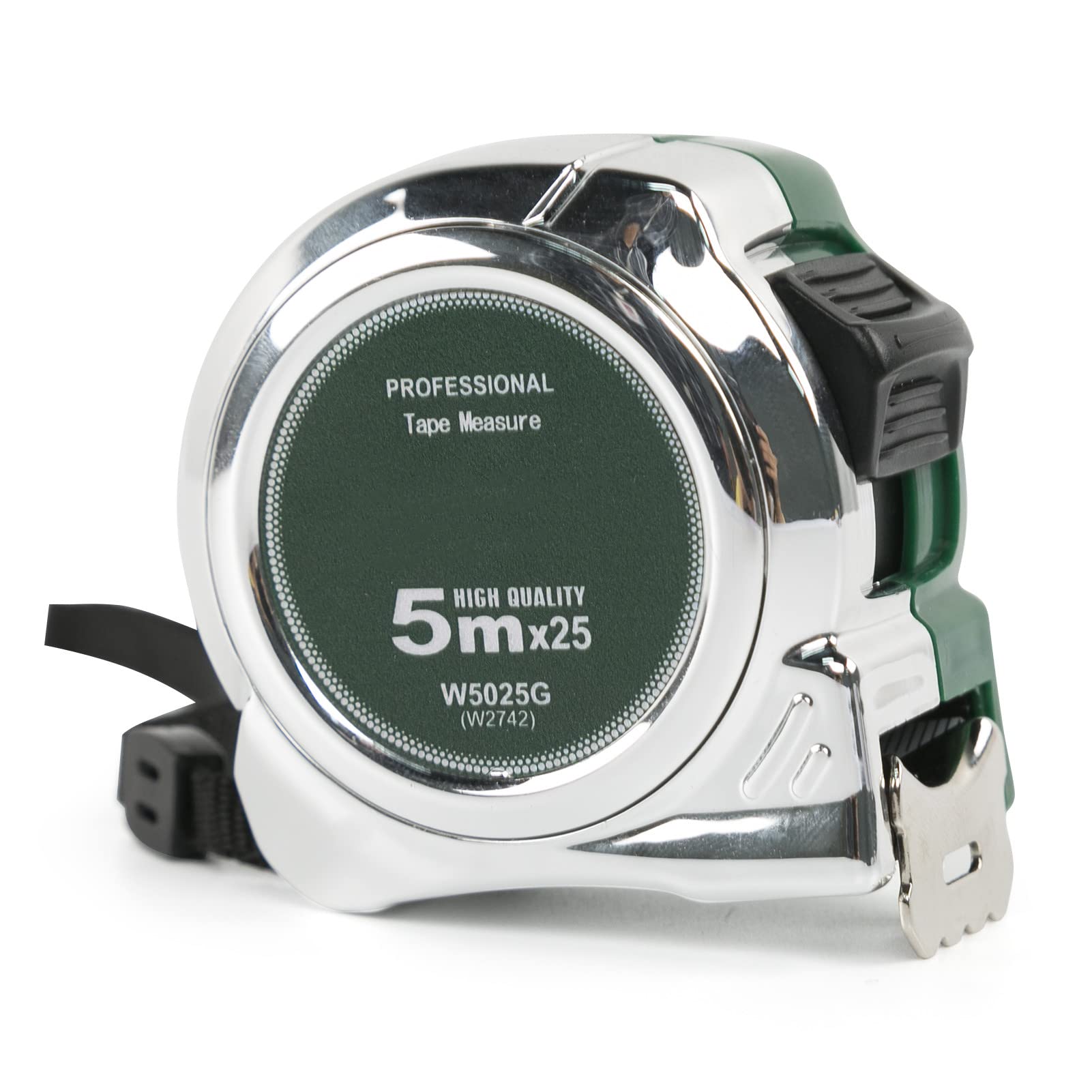 BOROCO 5m Measuring Tape Electroplated Steel Tape Measure Drop-Resistant Wear-Resistant Construction Measuring Tape Metric Tape Heavy Duty Nylon Coated Measurement Tape