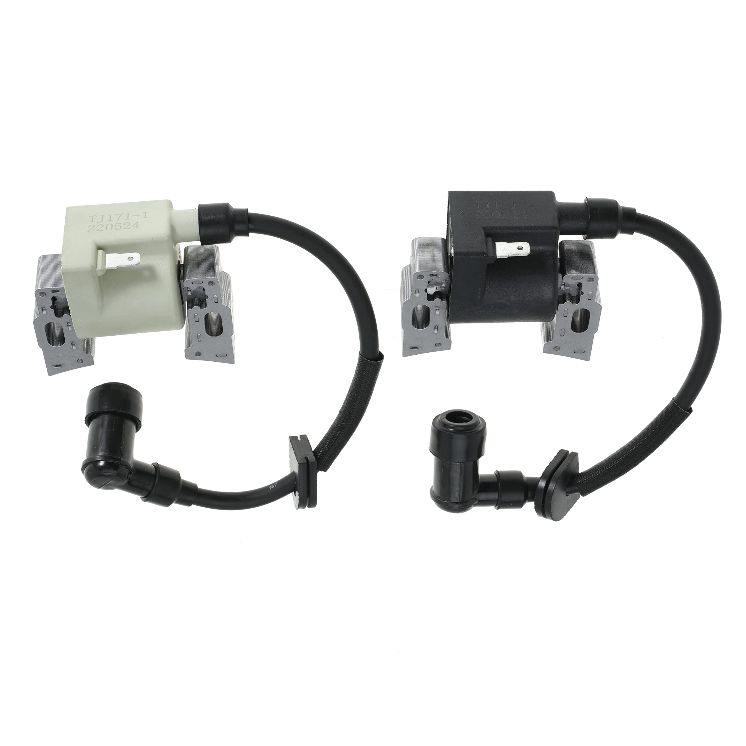 Photo 1 of 30500-ZJ1-845 Ignition Coil Left and Right Ignition Coil Set for Honda GX670 GX620 GX670 GX610 18HP 20HP 24HP V Twin Engines Replaces 30500-ZJ1-023 30500-ZJ1-013