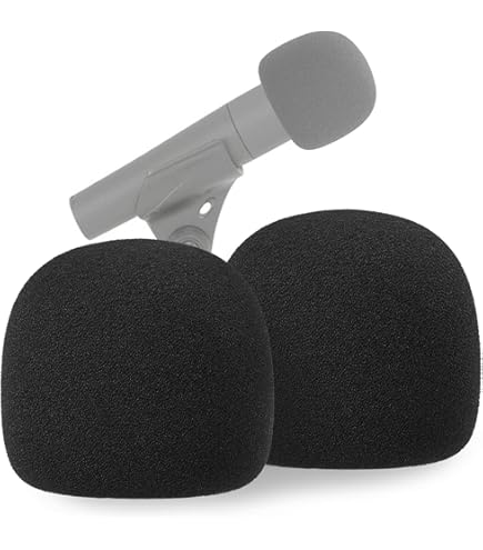 Amazon.com: Shure A2WS Locking Microphone Windscreen - Reduces