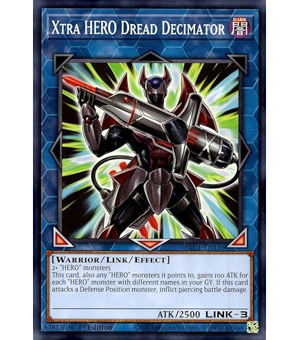 Amazon.com: Yu-Gi-Oh! - Xtra Hero Dread Decimator - LEHD-ENA00