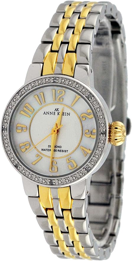 ak anne klein diamond watch