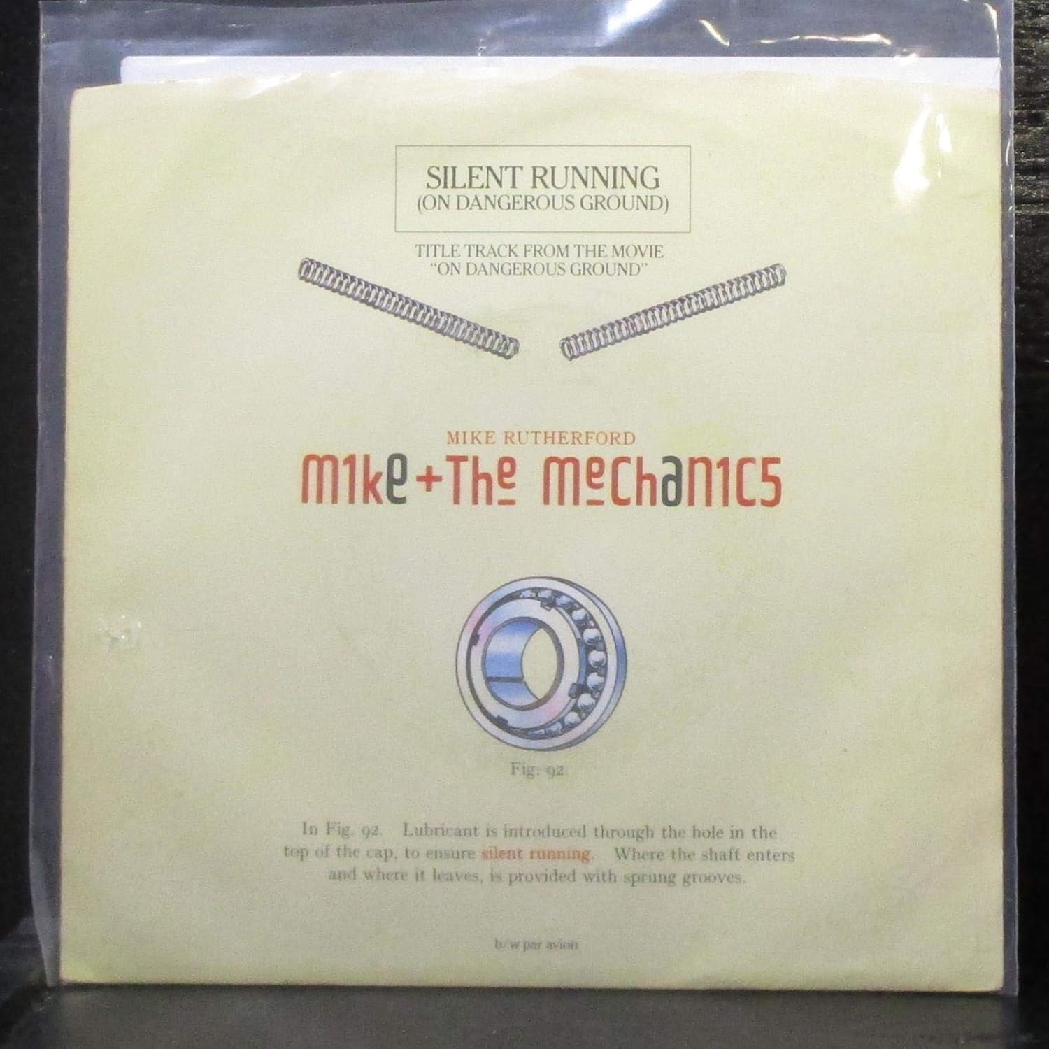 Mike + The Mechanics Silent Running (45 Single) Music