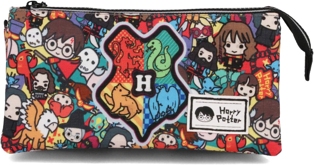 Harry Potter Accio-Triple HS Pencil Case, Multicolour, 23 x 11 cm - Image 3