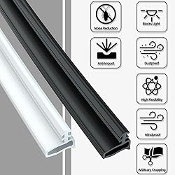 Vannesse 40FT Rubber Weather Stripping Door Seal