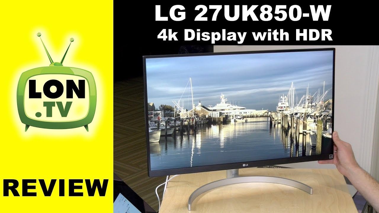 Watch LG 27UK850-W 27