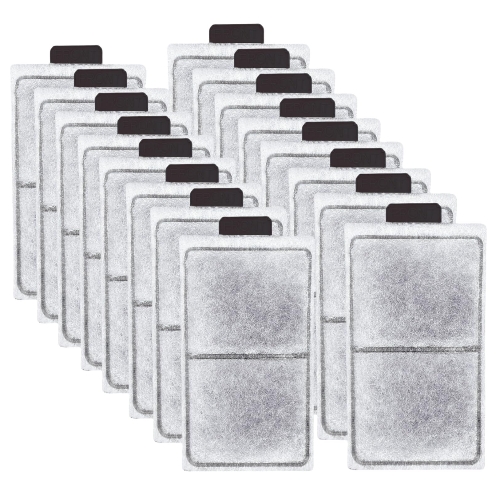 Photo 1 of 16 Pack PF-S Fish Tank Filter Cartridges, Aquarium Filter Cartridges Replacement Compatible with Top Fin Silenstream PF10 Power Filters