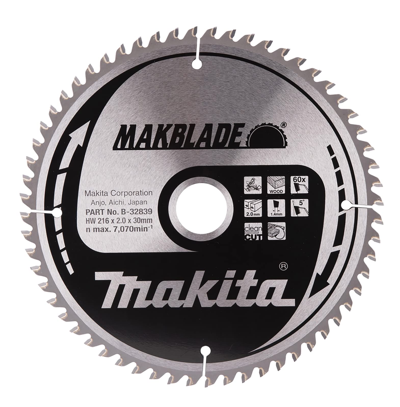 Makita B-32839 Makblade 216x30x60T