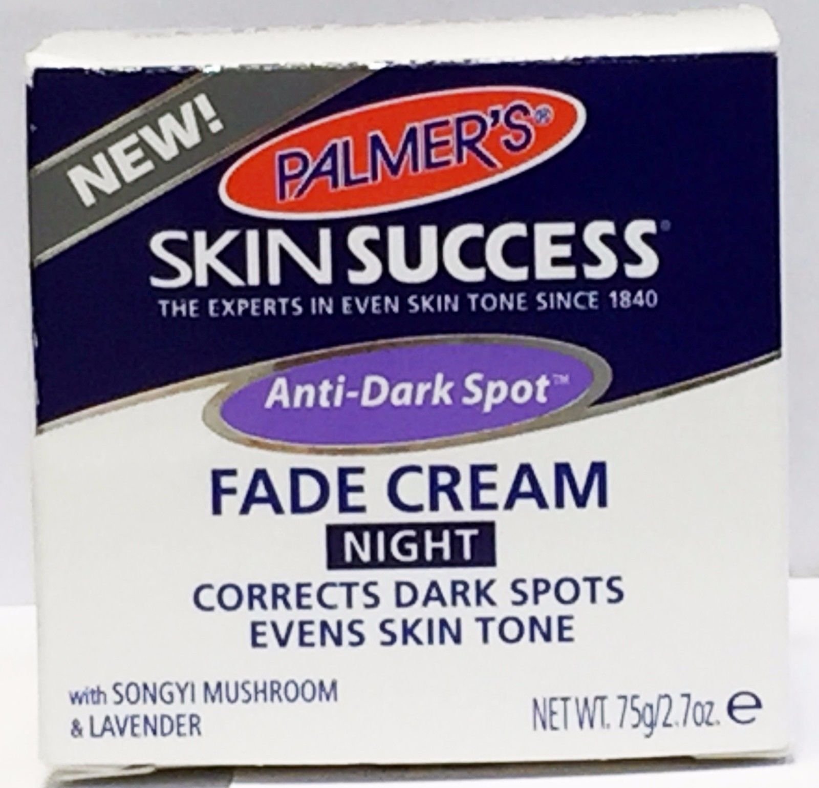 Palmers Skin Success Anti -Dark Spot Fade Cream Night Corrects Dark Spots Evens Skin Tone 75g/2.7oz