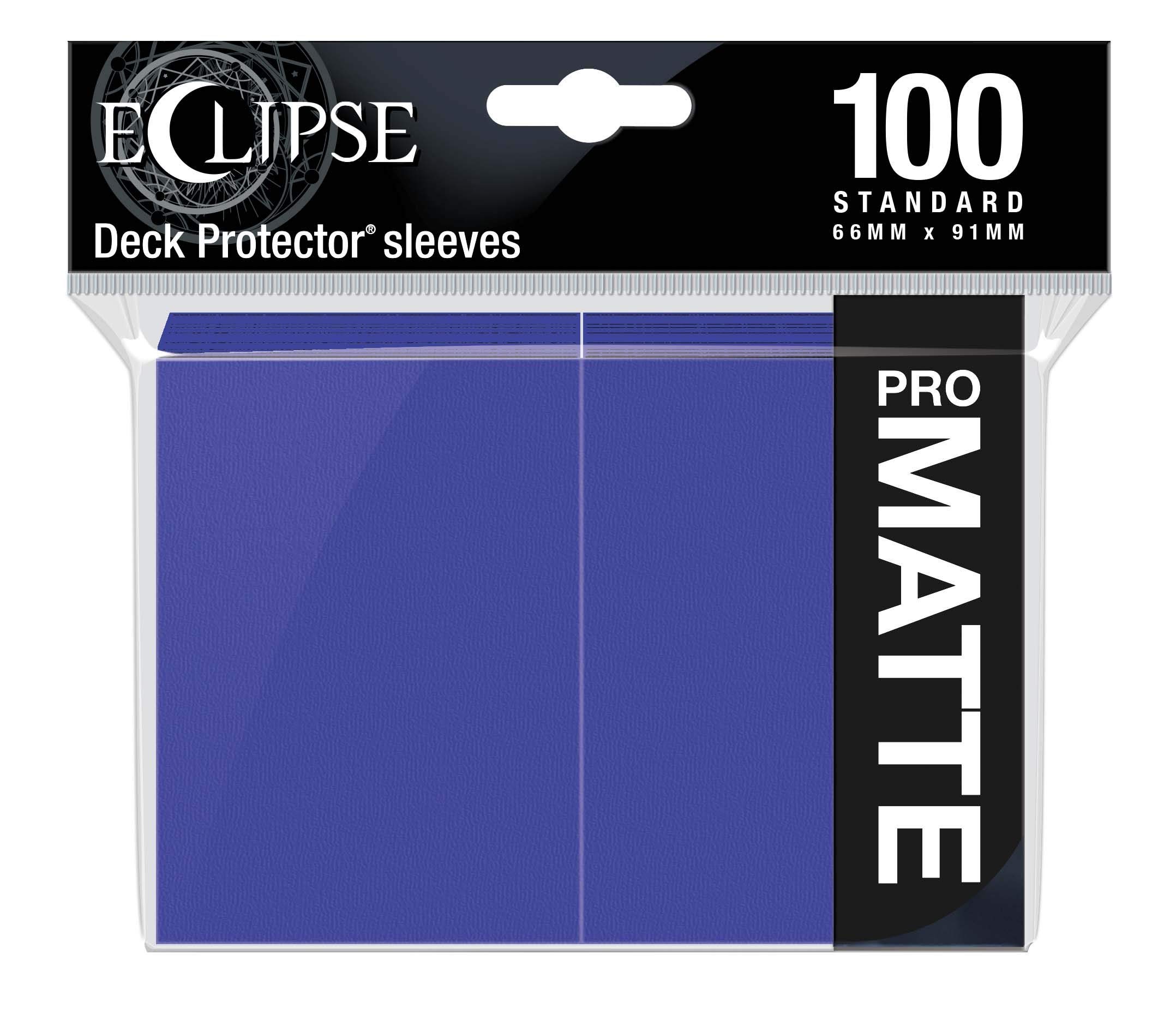 Ultra Pro - Eclipse Standard Matte Sleeves 100 Pack - Royal Purple