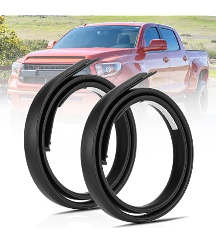 Black Window Molding Trim Seal Belt Weatherstrip For Toyota Tundra 4-Door 2007-2020