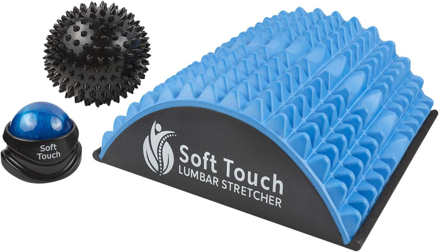 Back Stretcher - Back Pain Relief - Sciatica Pain Relief - Posture Corrector - Spinal Stenosis Pain Relief - Neck Pain Relief - Two Massage Balls Included!: Health & Personal Care