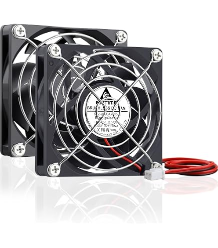 Amazon.com: WINSINN DC 70mm Fan 12V 7020 Dual Ball Bearing