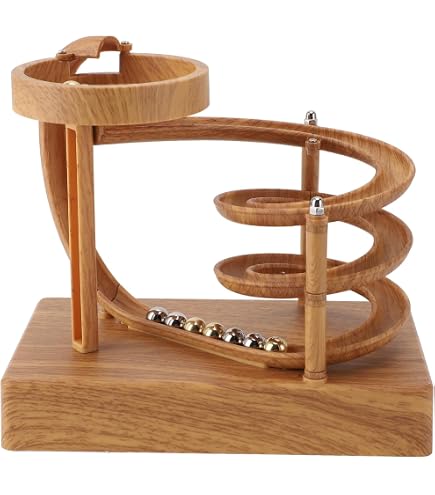 Tablero De Escritorio Galton De Distribución Normal - Modelo Experimental Con Bolas De Acero Y Panel Acrílico, Ideal Para Demostrar Probabilidad En Laboratorios De Física (Negro)