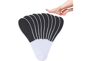 AGIRLVCT 10 Pack Foot File, Professional Foot Callus Remover Sandpaper Pedicure Tools, Double Side Foot Scrubber, Sander for Dead Skin Foot Rasp Pedicure for Women Mother Family Manicure Beauty Shop Spa