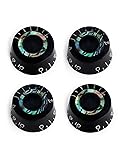 Metallor Electric Guitar Top Hat Knobs Speed Volume