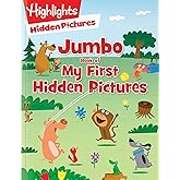 Jumbo Book of My First Hidden Pictures: 115+ Hidden Pictures Puzzles in Highlights Activity Book, Seek and Find Puzzles for Kids 3+ (Highlights Jumbo Books & Pads)