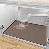 Under Sink Mat 34" x 22" Silicone, Under Sink