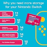 Integral Gamer's Edge 256GB microSD for Nintendo Switch U3 100MB/s view 7