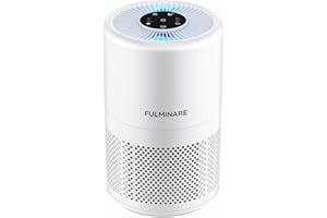 FULMINARE Air Purifiers for Home Large Room, 1095 Ft² Coverage, H14 True HEPA Air Purifier for Bedroom, Pets, Smokers, PM2.5, VOCs... 14 Air Cleaner with Auto Variable Frequency, Sleep Mode, Timer