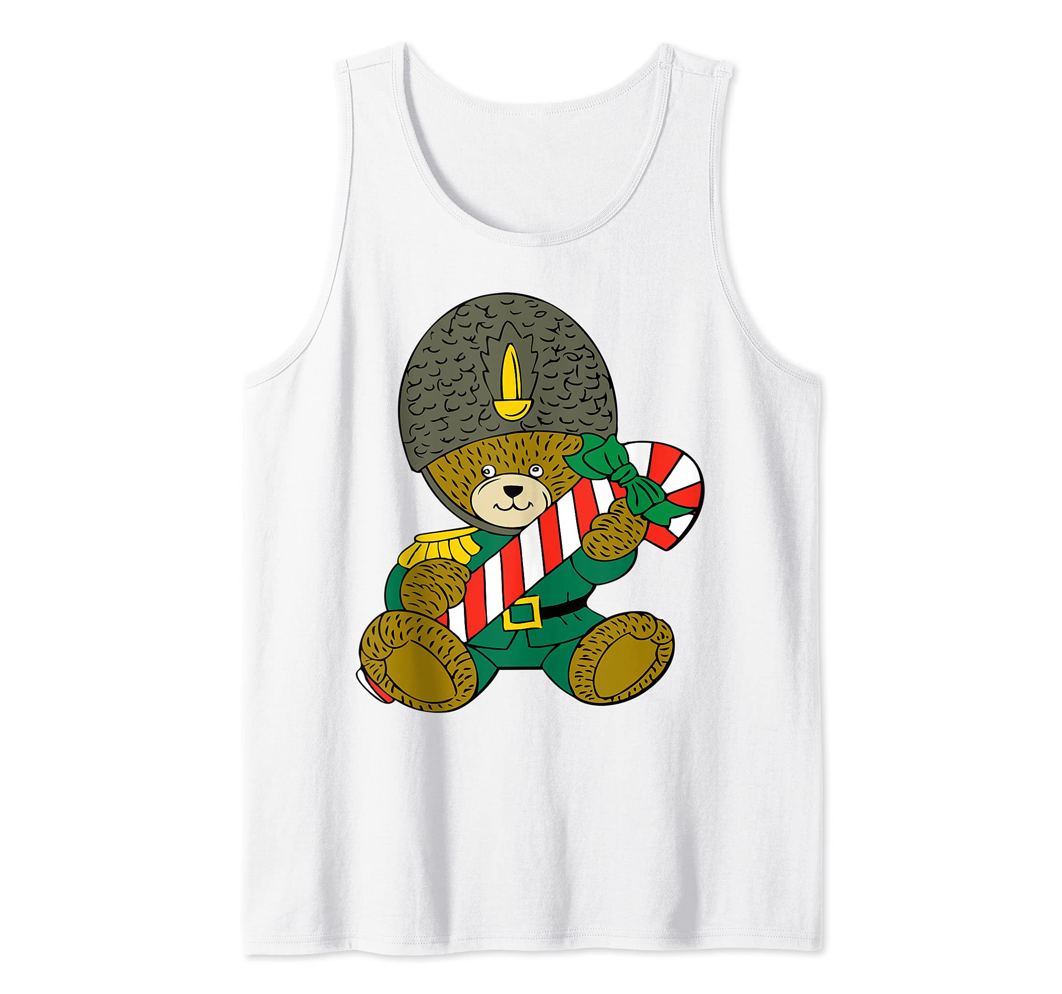 Christmas Teddy Bear Tank Top