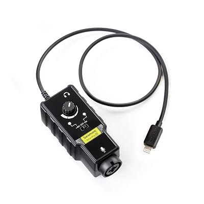 Saramonic Professional Lightning Audio Interface with XLR & 1/4" Inputs for iPhone & iPad (SmartRig DI) (SMARTRIGDI)