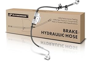 A-Premium Front Driver Side Brake Hydraulic Hose Compatible with Dodge and Ram Models - Ram 2500/Ram 3500 2003-2010, 2500 201