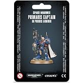 Games Workshop Warhammer 40,000 40k Space Marines Primaris Captain in Phobos Armour