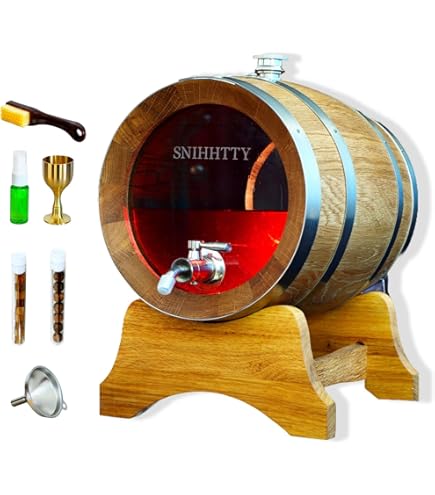 Amazon.com: Premium American Oak Barrel - Perfect for Spirit Aging