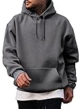 JMIERR Mens Lightweight Cotton Essential Hoodies