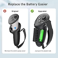Kuject Upgraded Controller Grips for Quest