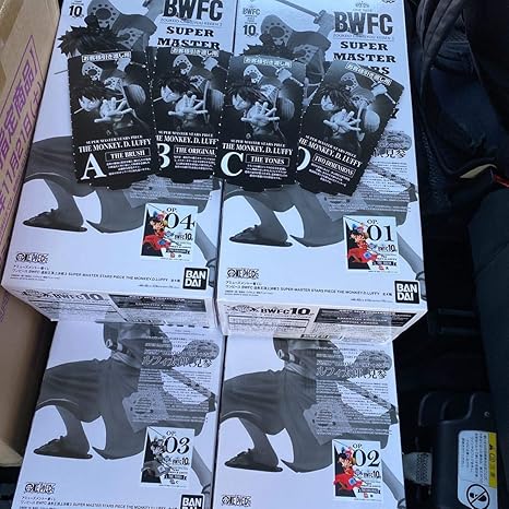 Amazon Co Jp アミューズメント一番くじ ワンピース Bwfc 造形王頂上決戦3 Super Master Stars Piece The Monkeydluffy A賞 B賞 C賞 D賞 4種 ホビー 通販
