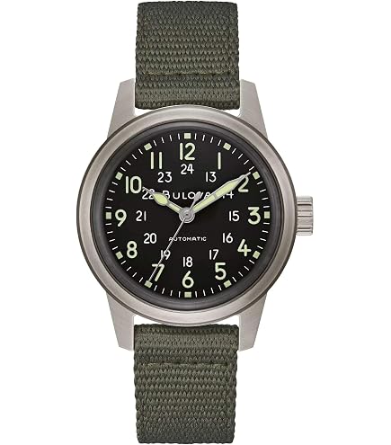 Amazon.com: BERTUCCI® 40 mm Titanium Field Watch - A-2TS Solar