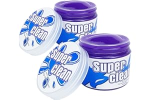 HIIXHC 2PCS Car Cleaning Gel,Clean Slime Universal Auto Dust Keyboard Cleaner Automotive Interior Cleaning Sticky Mud Detail Tools for Laptop, Car Vent, Home Office, Cleaner Keyboard Cleaner for Laptop