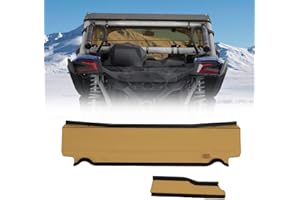 KEMIMOTO X3 Rear Windshield, Back Window Compatible with Can Am Maverick X3 and Max 2017-2025 PC Hard Coated Heavy Duty Hard Full Windscreen UTV Accessories Tinted