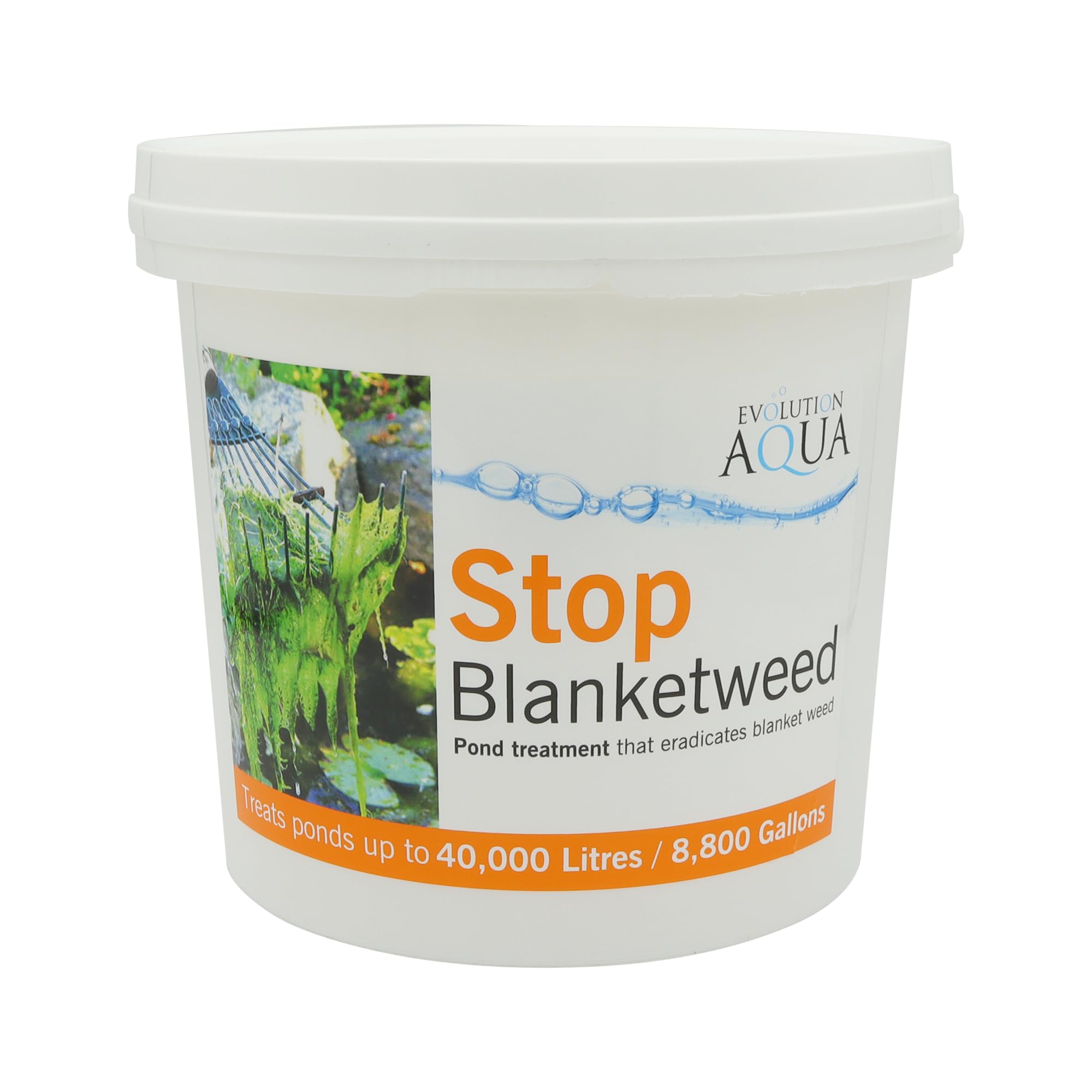 Evolution Aqua Stop Blanketweed - Effective Blanket Weed Treatment for Ponds & Pond Algae Treatment | Pond Weed Remover and Pond Cleaner | Fast-Acting Solution | (4KG)