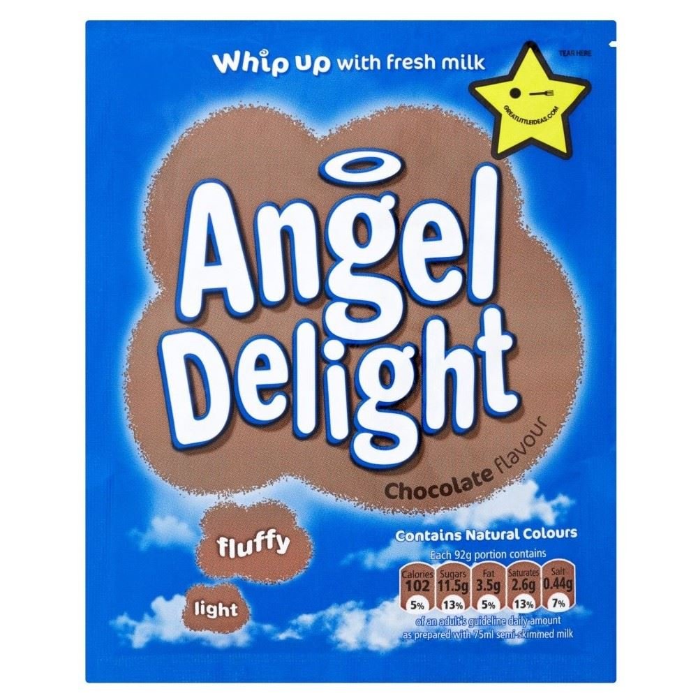 Angel Delight Strawberry Flavour 59g Pack of 3 (59g x