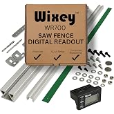 Wixey Digital Table Saw Fence Readout, Precision Fence Measuring Tool | Saw Fence Readout &ndash; Accurate Fence Positioning &ndash; Digital Readout &ndash; Easy-to-Read Display &ndash; Precision Measurements