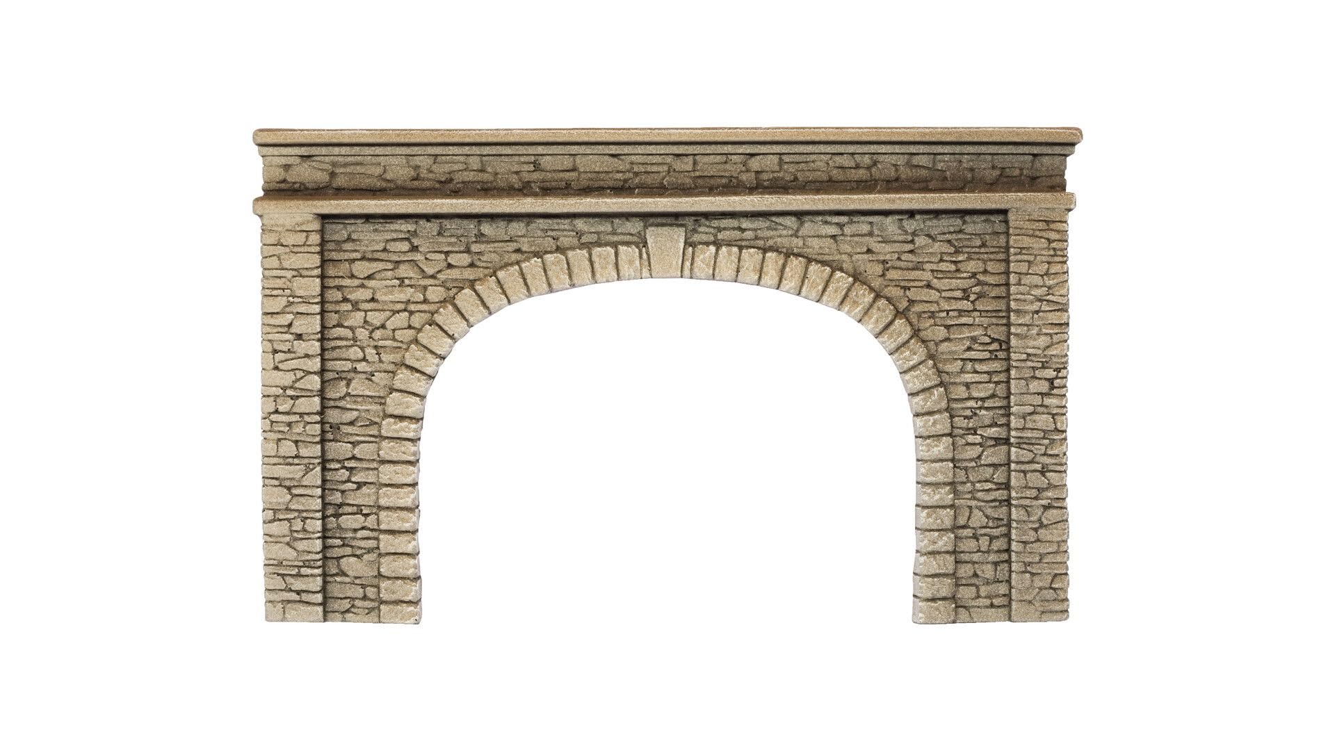 Noch 58062 22 x 13 cm Tunnel Portal Double Track Landscape Modelling