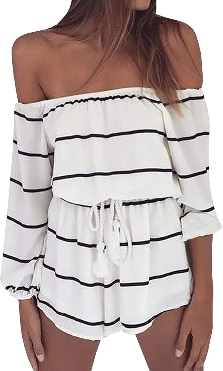 off the shoulder bodycon jumpsuit