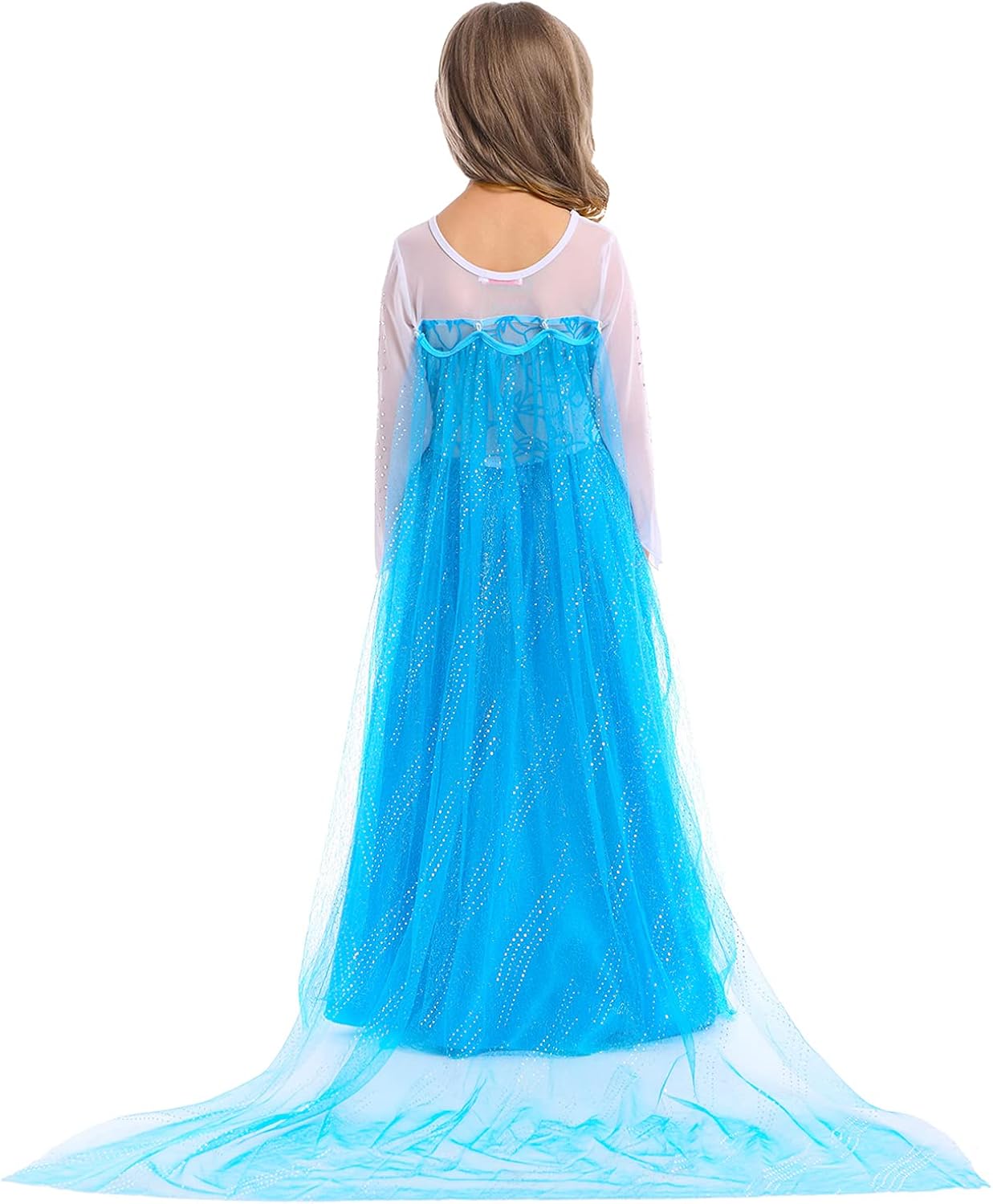 Familycrazy Princess Costume, Princess Dresses for Girls Dress up Fancy Party Age 2-12Y: Clothing