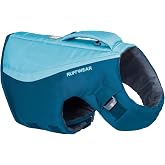 Ruffwear, Float Coat Dog Life Jacket, Swim Vest, Deep Blue, Medium | Premium Buoyancy, Lift Handle, Secure Fit &amp; Reflective Trim, Adjustable Flotation for Swimming, Boating, &amp; Outdoor Adventures