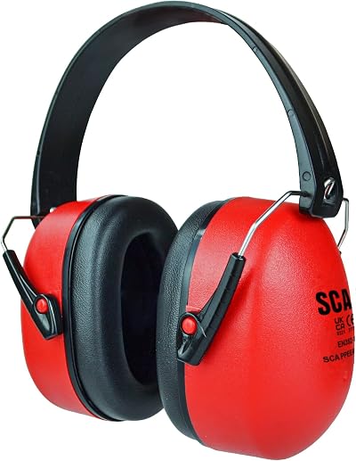 Scan NNR25DB Collapsible Ear Defenders SNR 32dB Noise Cancelling Safety Ear