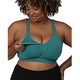 Kindred Bravely Sublime Sports Pumping Bra Hands Free, Adjustable Pumping Bra with EasyClip for All Breast Pumps