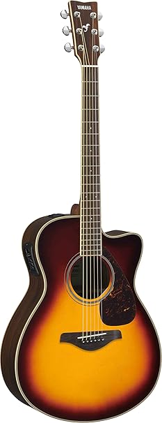 Yamaha FSX830C Small Body Solid Top Cutaway Acoustic-Electric Guitar