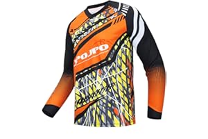 Weimostar Men's Cycling Jersey MTB T Shirt Long Sleeve Mountain Bike Motorcycle Outdoor Bicycle Clothes